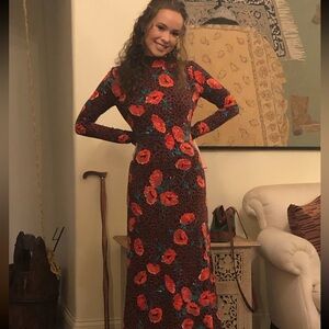 Floral Long Sleeve Dress